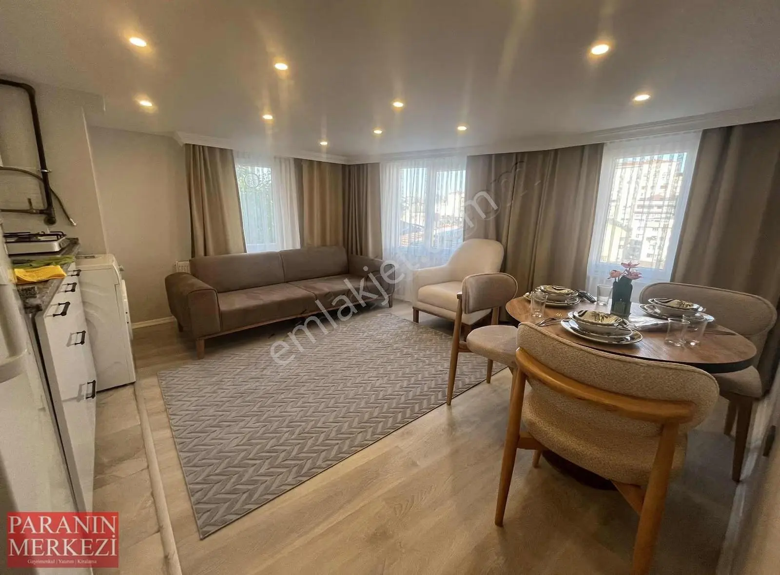 Metroya 10 Dk Full Sıfır Eşyalı 2+1 Daire