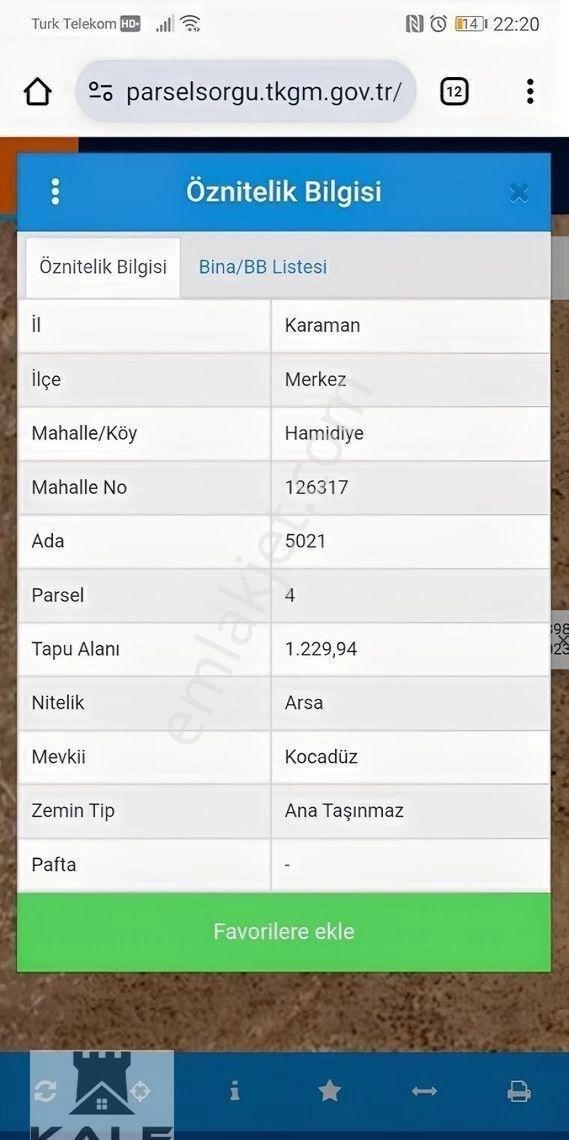 Tekmarsan Sanayi Üstünde Acil Satılık Arsa - Görsel 2