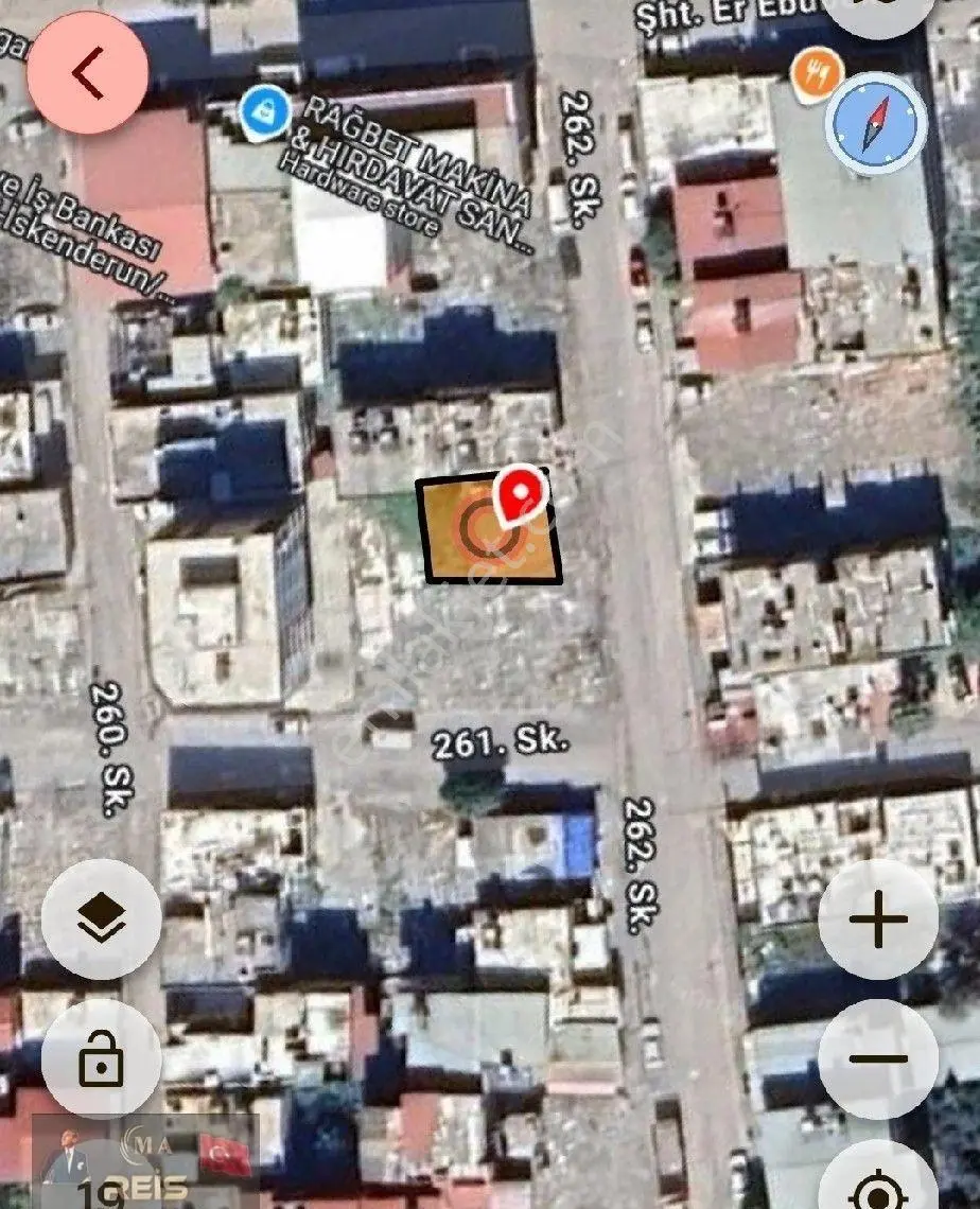 Satılık Parsel İskenderun Ssk Hastanesine Yakın İrtibat 149 M2 İmara Açık