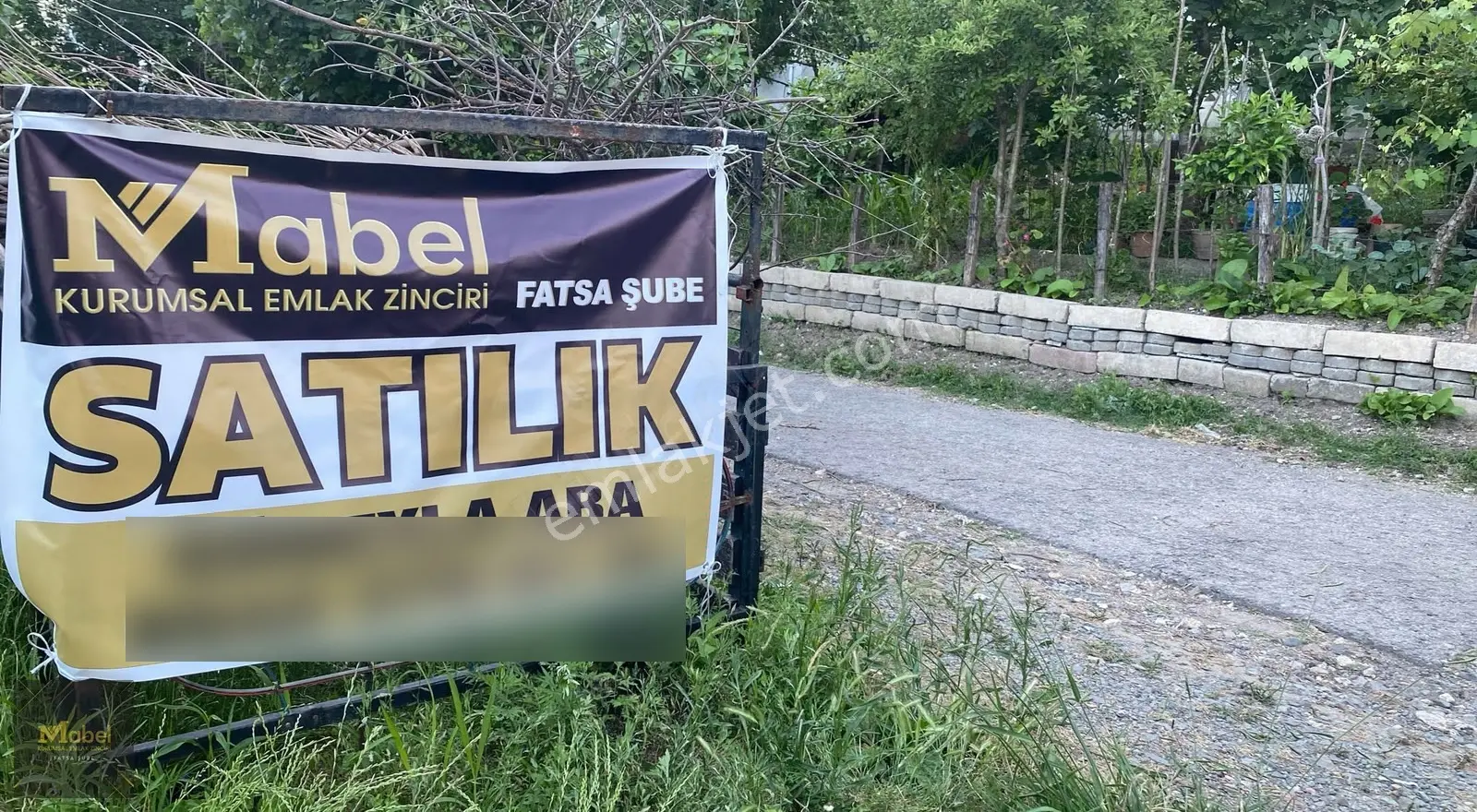Fatsa Mabelden Evkaf Mah. Çınar Market Üstte Acil Satılık Arsa