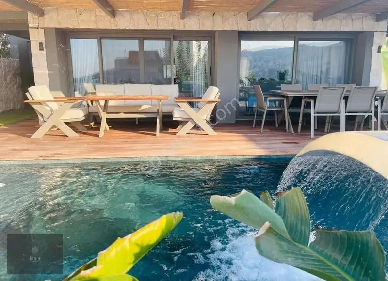 Bodrum Gündoğan'da Özel Havuzlu, Deniz Manzaralı 3+1 Villa - Görsel 3