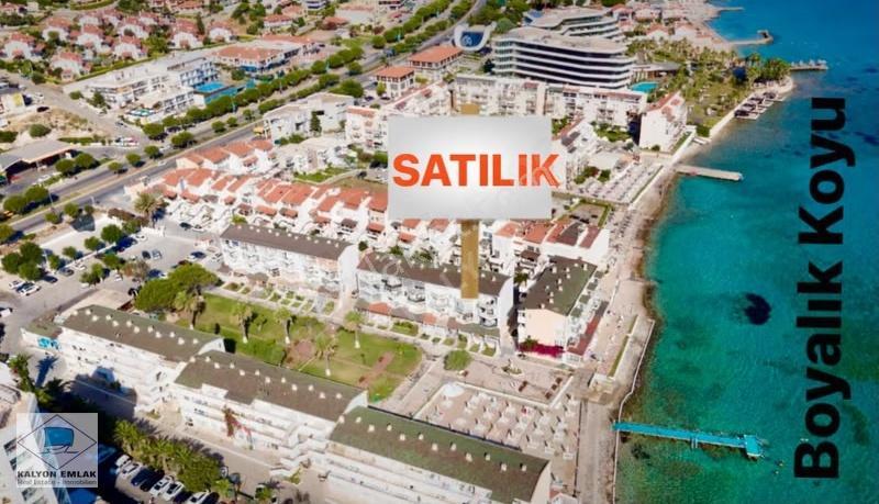 Boyalık Koyu'nda Denize Sıfır Sitede Deniz Manzaralı 2+1 Daire - Görsel 3