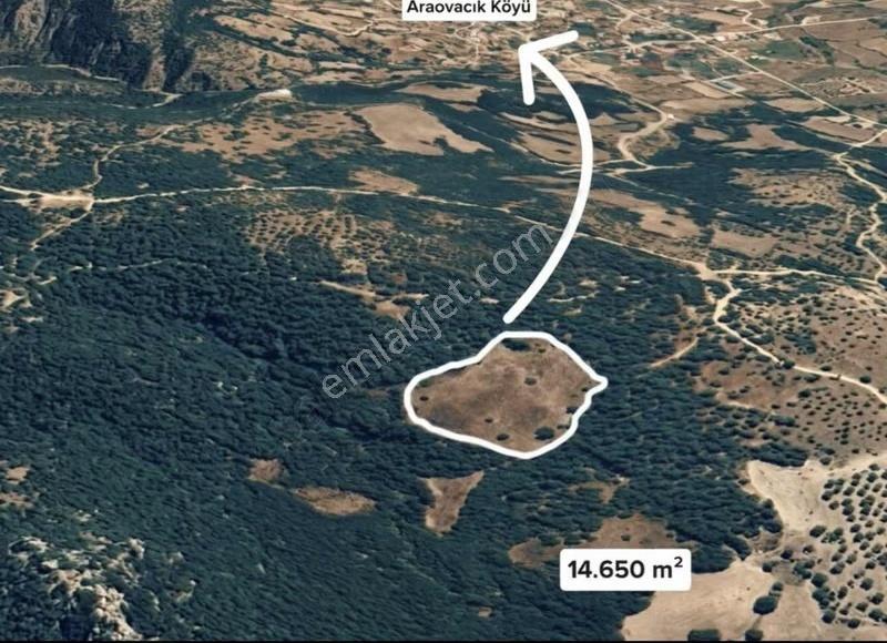 Yenice Araovacık'ta Köye Yakın, Ormana Cephe 14.650m² Tarla - Görsel 3