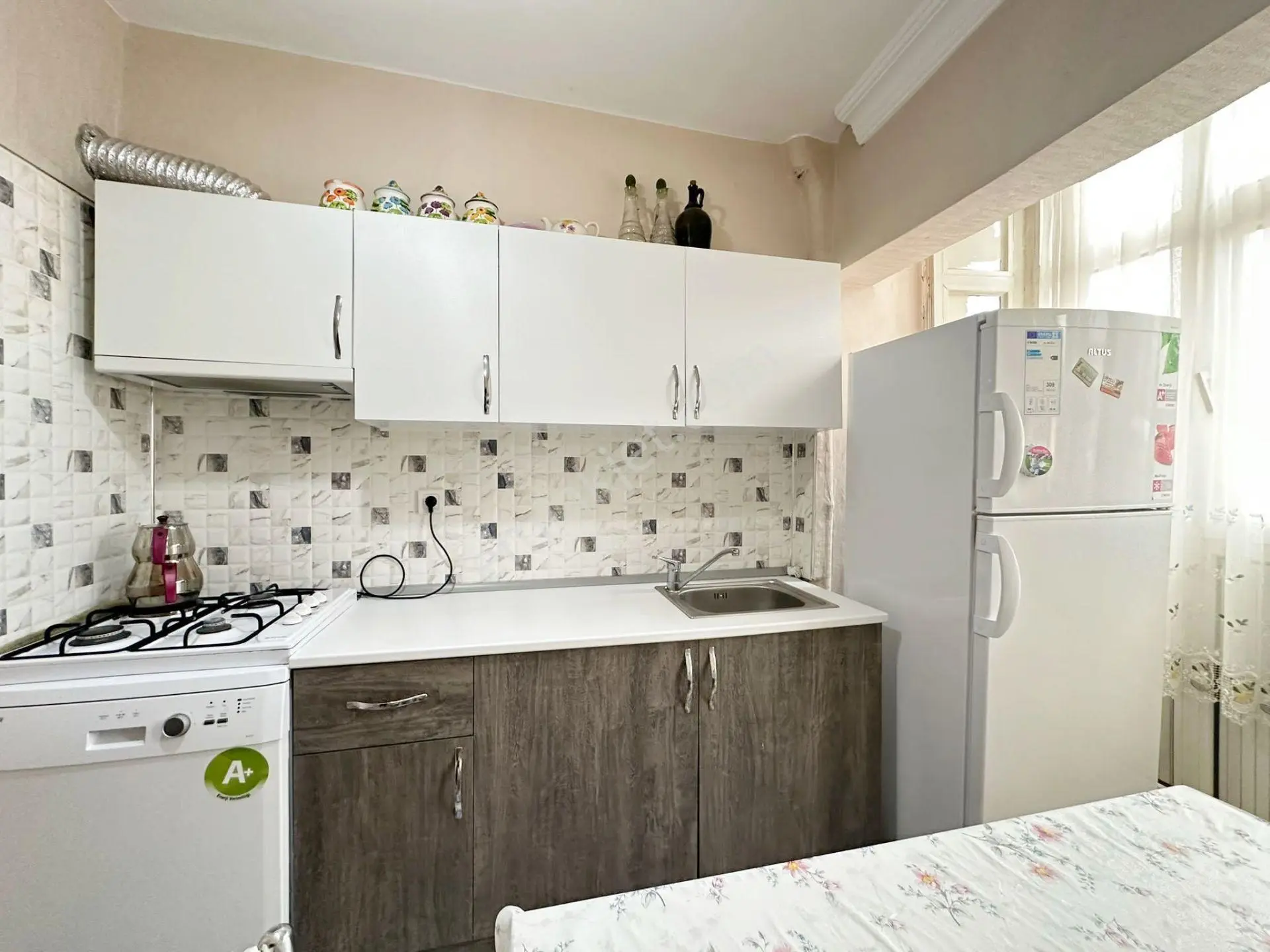Kent'ten Yatırımcılara Fırsat ! Aşıkveysel'de Full Eşyalı Ara Kat 3+1 Satılık Daire.. - Görsel 13