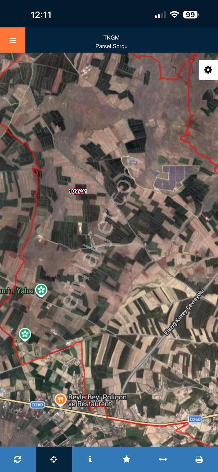 [frt]elazığ Şahinkayada Satılık 9156m² Yatırımlık Tarla - Görsel 5
