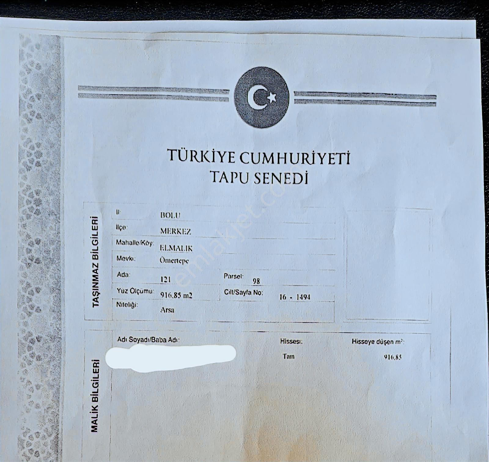 Cityland'den Bolunun Doğa Harikası Elmalıkta Villalık Arsa - Görsel 7