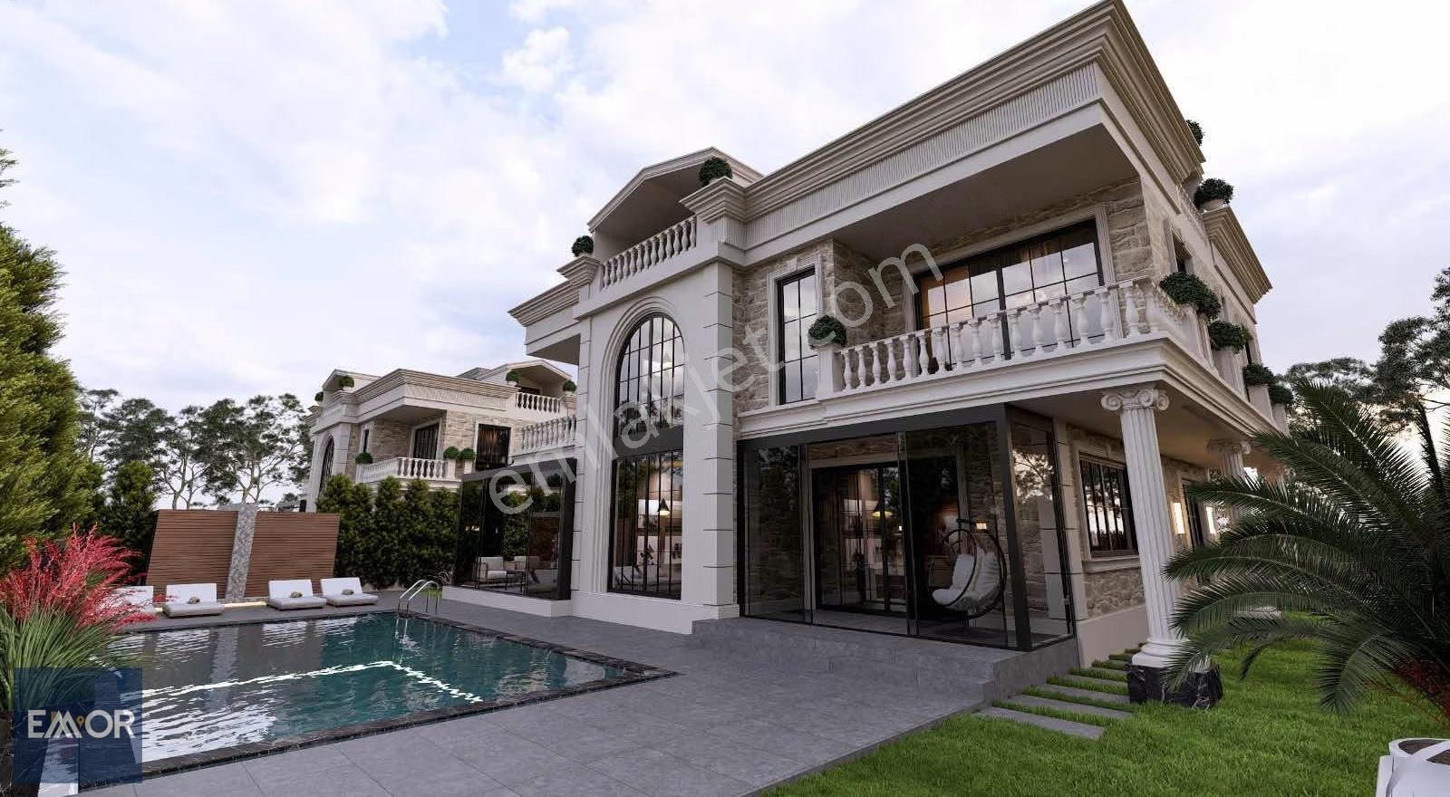 Turnasuyunda Havuzlu Ve Asansörlü Çift Villa Projeli 1253m² Arsa - Görsel 11