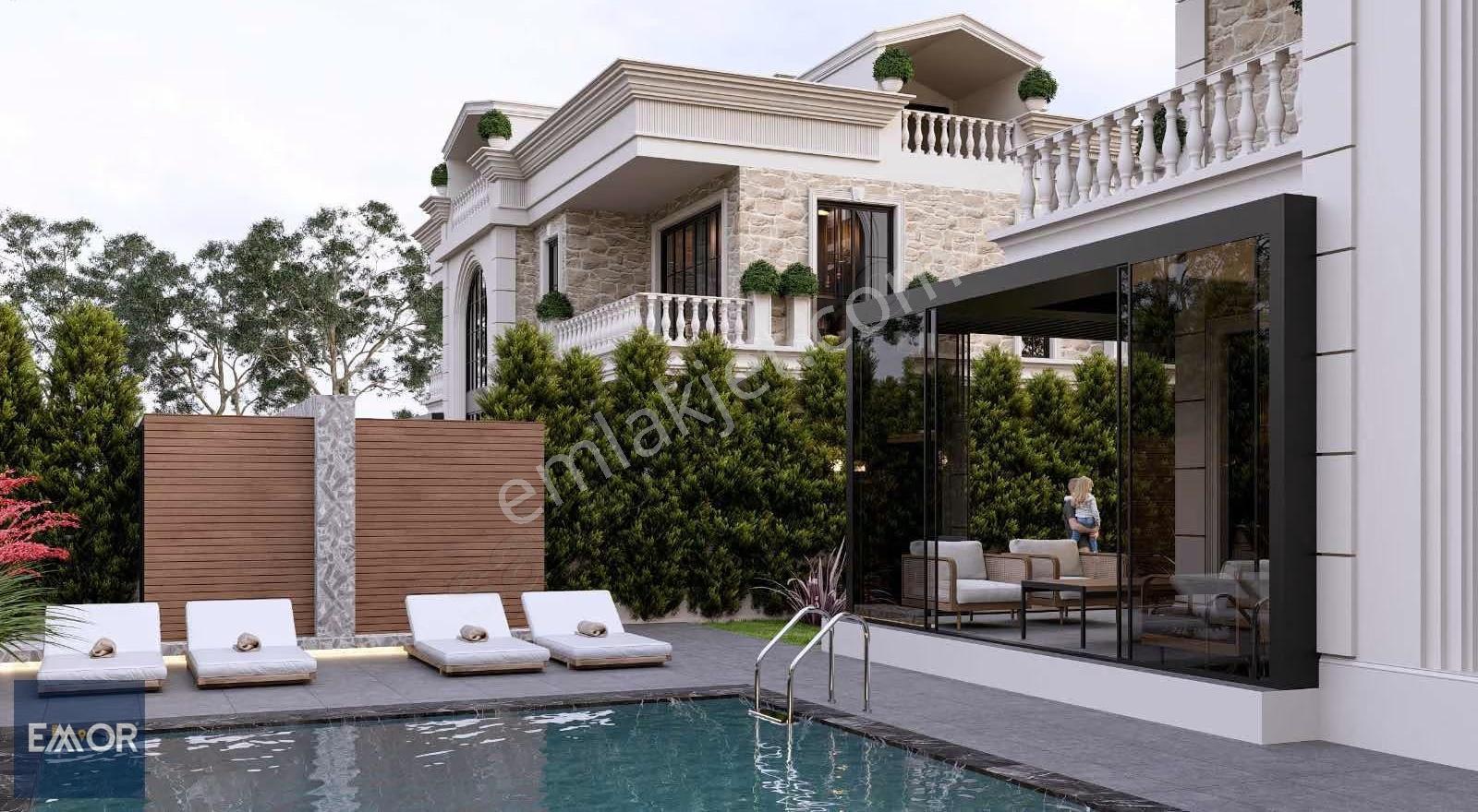 Turnasuyunda Havuzlu Ve Asansörlü Çift Villa Projeli 1253m² Arsa - Görsel 16