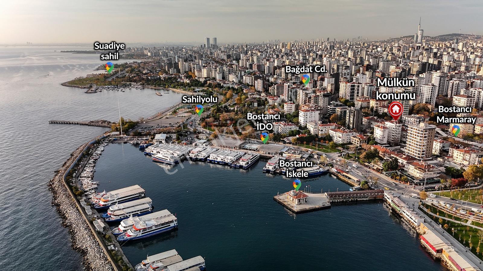 Bostancı Sahilde Deniz Manzaralı Kiralık 4+1 Dubleks Daire - Görsel 41