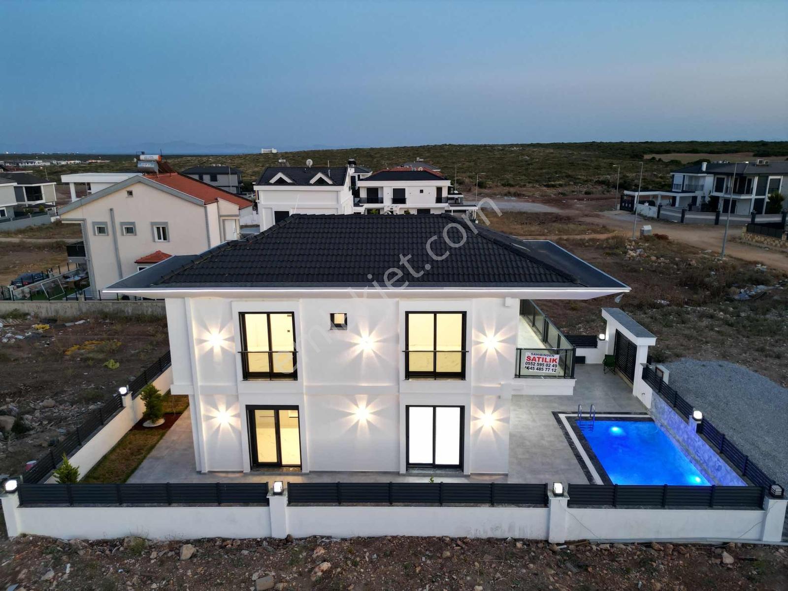 Didim'de 3+1 Ayrı Mutfaklı Tam Müstakil Lüks Villa - Görsel 9