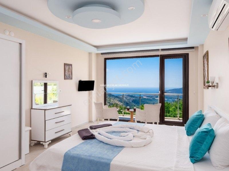 Yapı Kayıtlı Turizm Belgeli Bahçeli Deniz Manzaralı ( 2+1 )villa - Görsel 17
