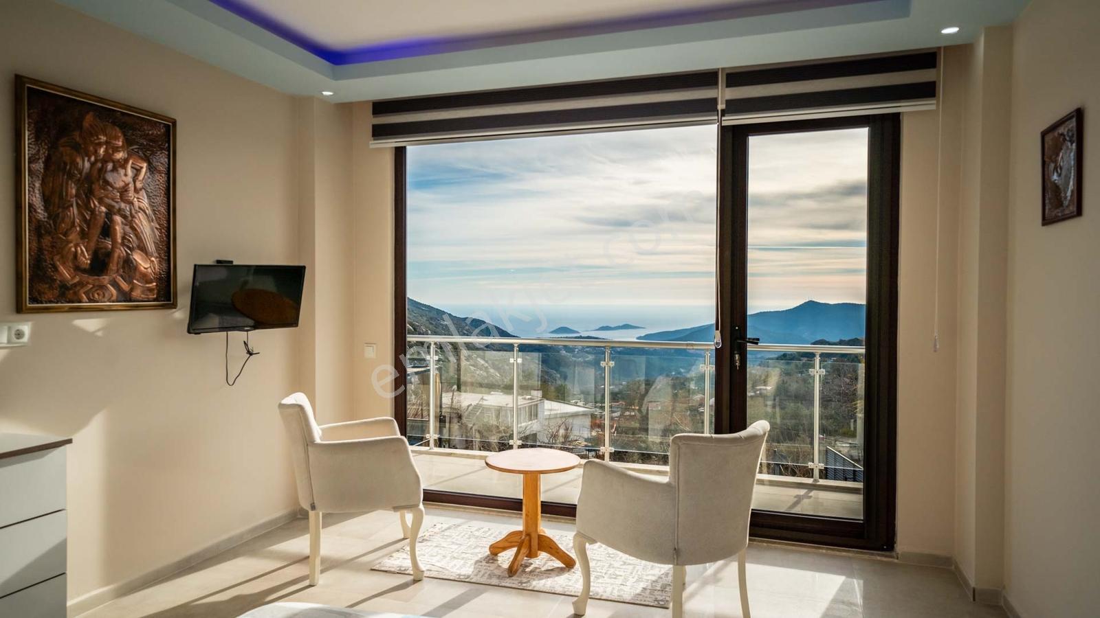 Yapı Kayıtlı Turizm Belgeli Bahçeli Deniz Manzaralı ( 2+1 )villa - Görsel 16