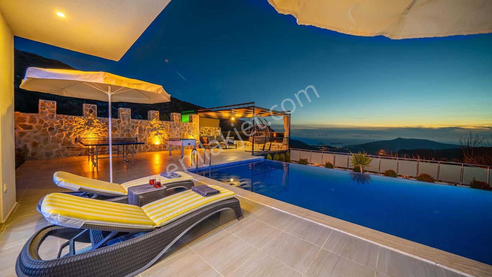 Yapı Kayıtlı Turizm Belgeli Bahçeli Deniz Manzaralı ( 2+1 )villa - Görsel 20
