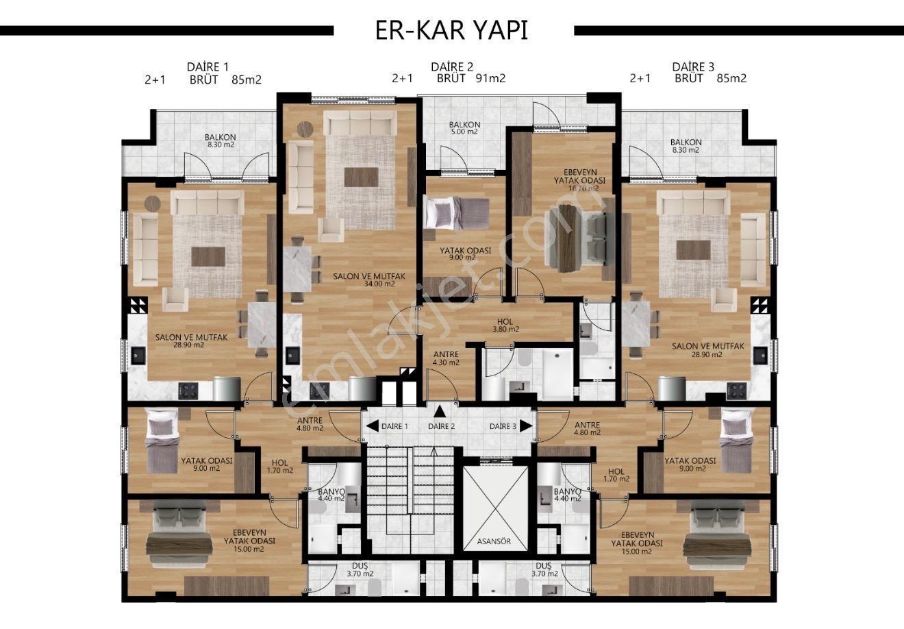 Piraziz Yeni Mahalle'de Sahile Yakın Önü Açık 2+1 Daire - Görsel 23