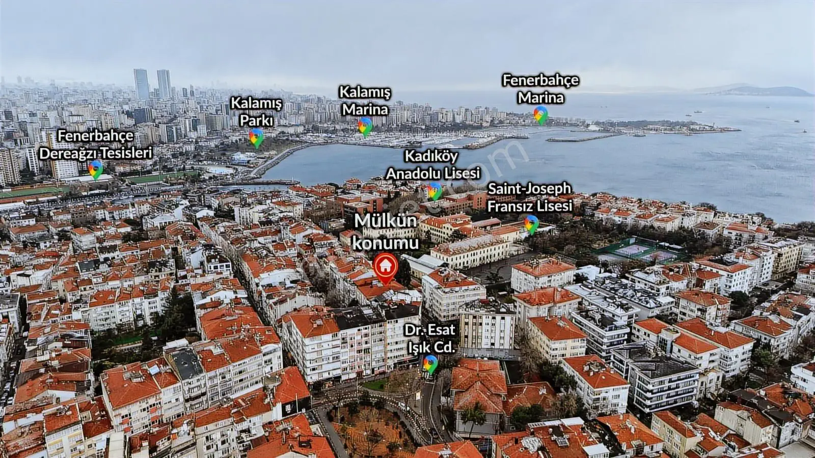 Mutluol Proje'den Moda'da Satılık 4+1 Daire - Görsel 3