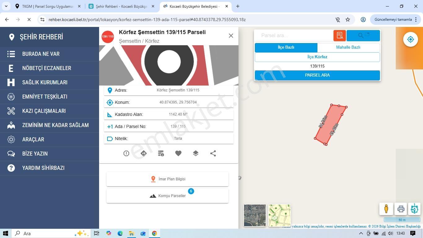 Remax Natural'dan Kocaeli Körfez'de Yatırımlık Arsa - Görsel 6