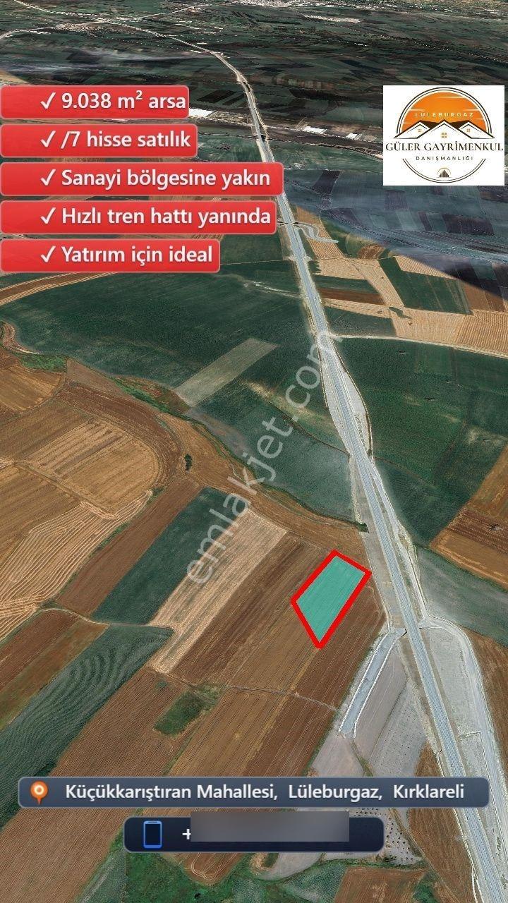 Lüleburgaz Küçükkarıştıran Satılık Tarla Hisse - Görsel 7