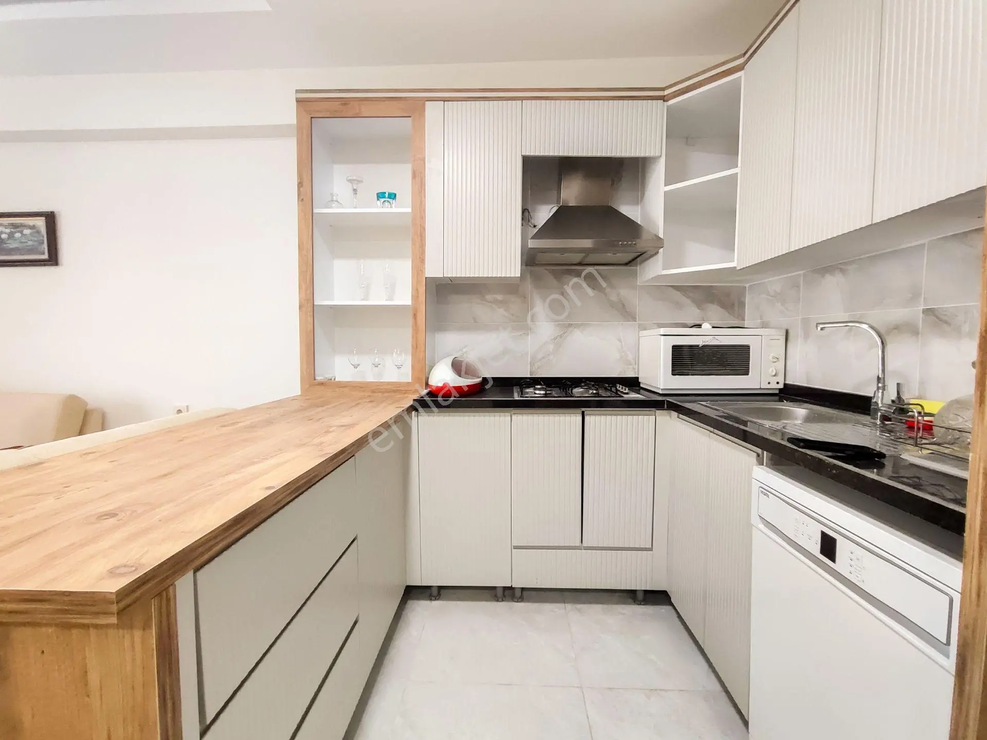 Tömük'te Yazlık Tatil Sitesinde Havuzlu 1+1 Eşyalı Daire - Görsel 5