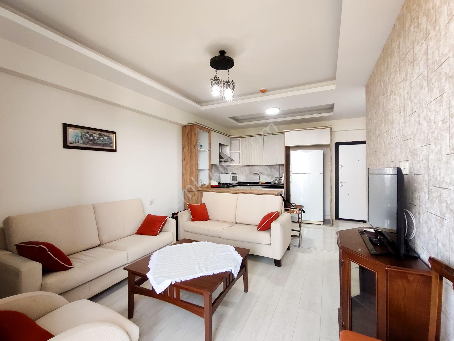 Tömük'te Yazlık Tatil Sitesinde Havuzlu 1+1 Eşyalı Daire - Görsel 10