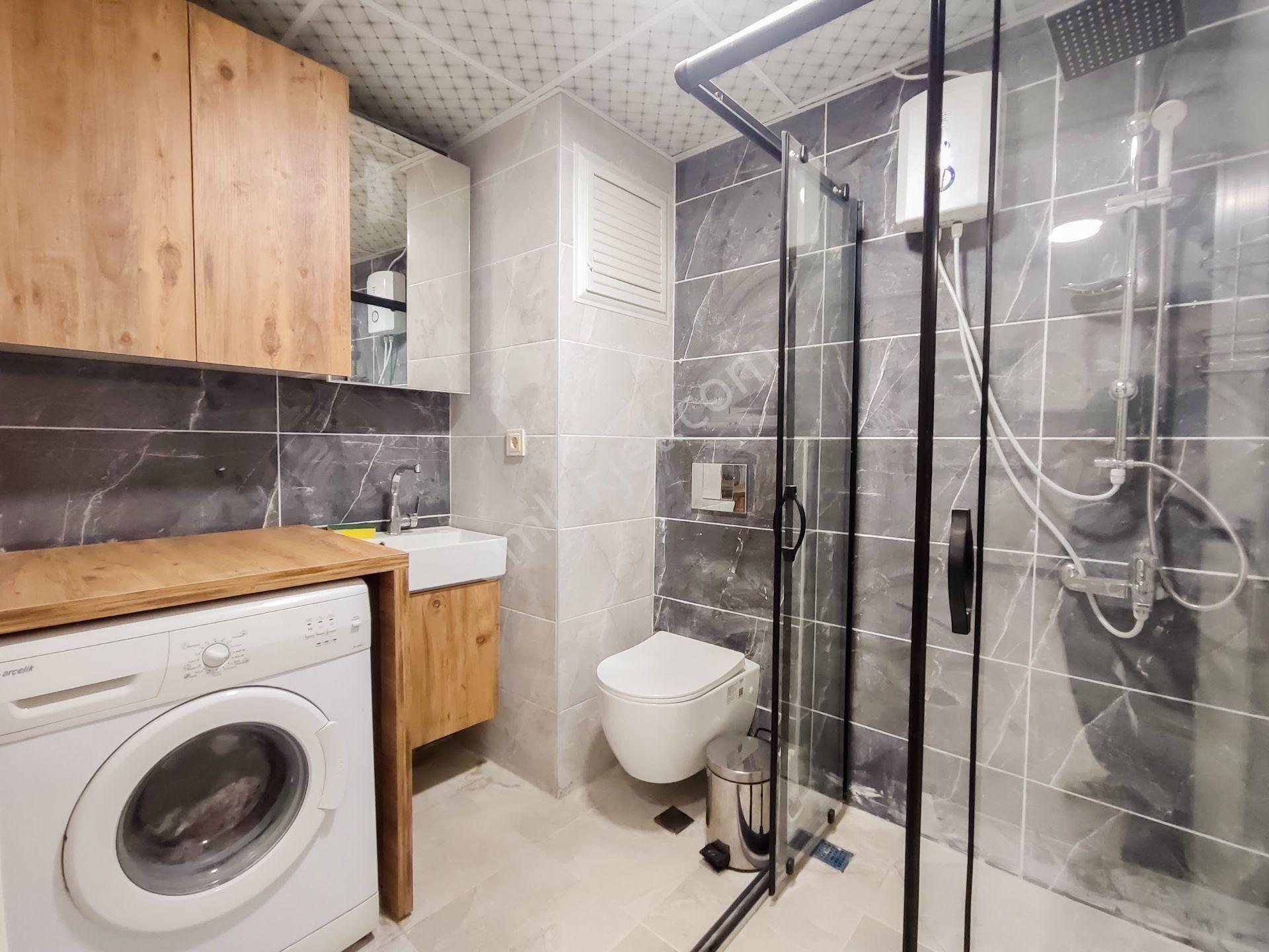 Tömük'te Yazlık Tatil Sitesinde Havuzlu 1+1 Eşyalı Daire - Görsel 14