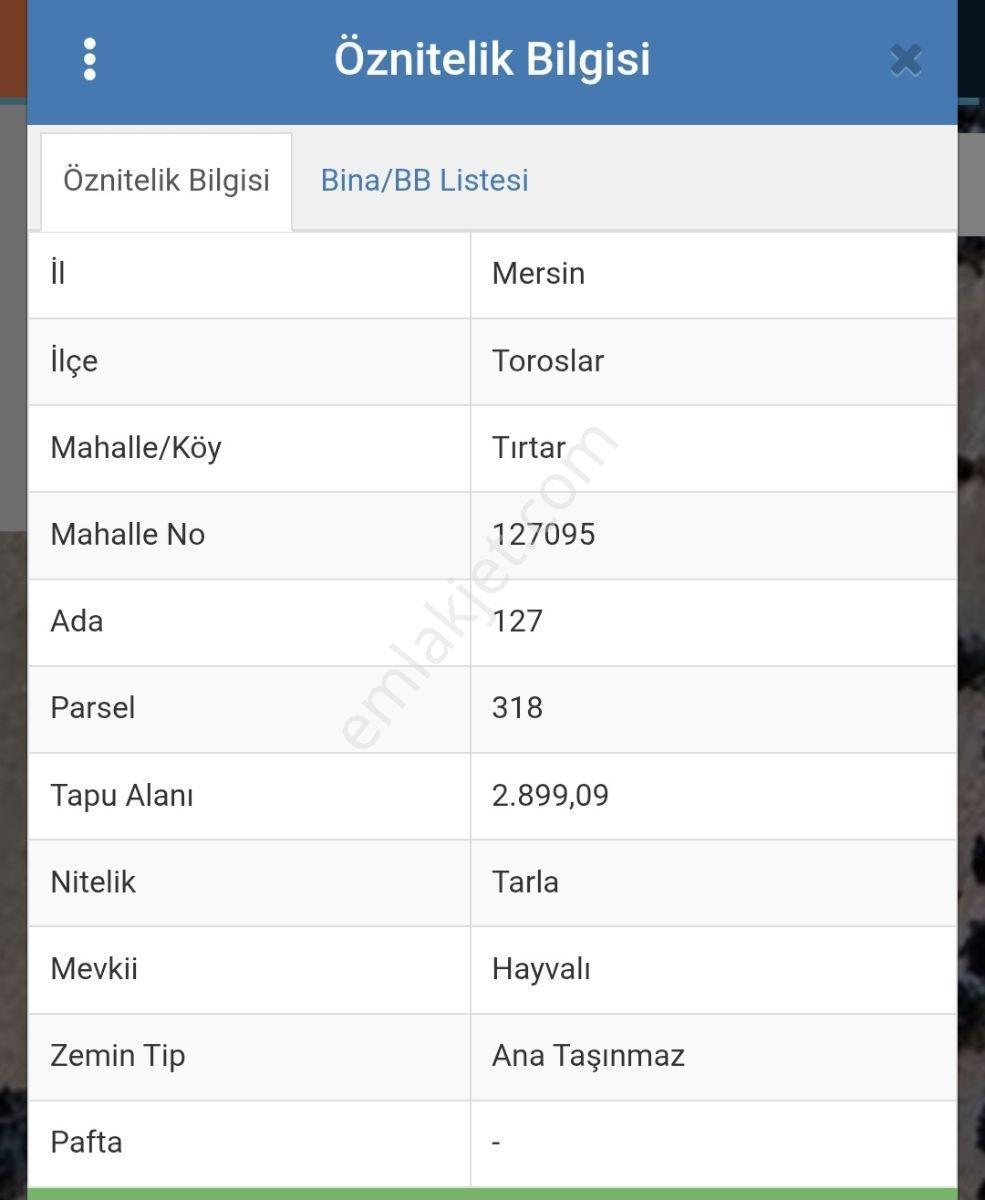 Aydın'dan Toroslar Tırtar'da 2899 M2 Fırsat Satılık Arsa - Görsel 2