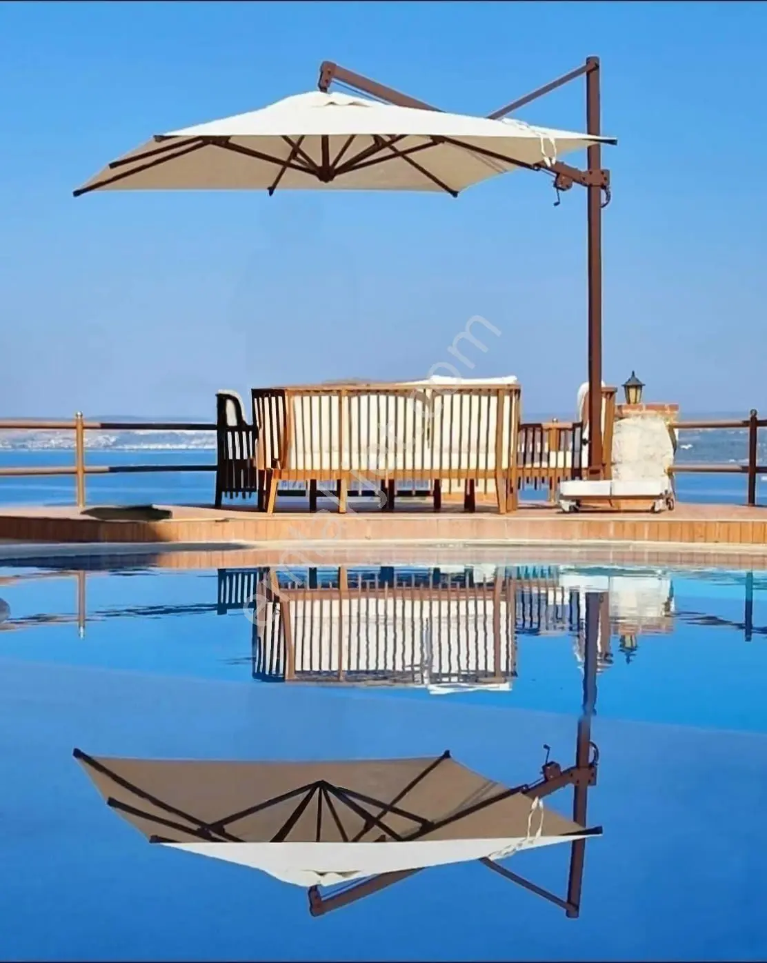 Didim Akbük Te 5+2 Havuzlu Full Eşyalı Satılık Villa