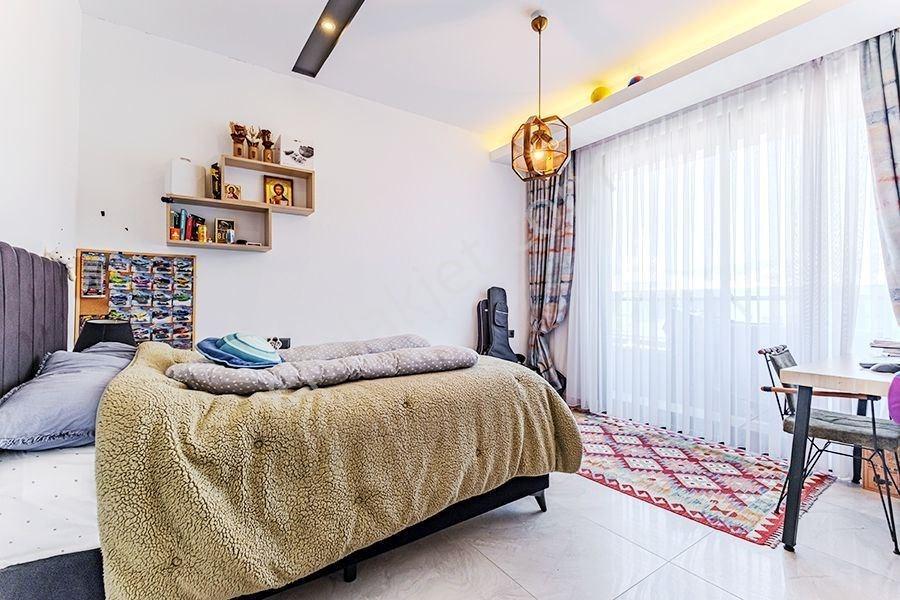Alanya Kargıcak’ta 4+1 Deniz Manzaralı Eşyalı Dubleks Daire - Görsel 35
