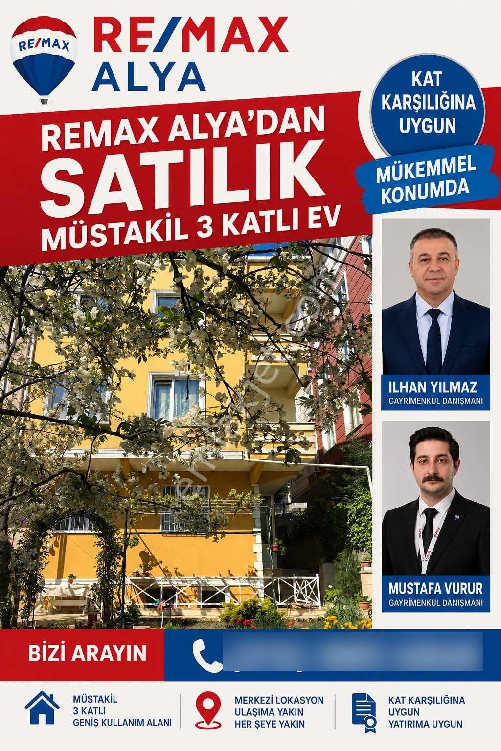 Kat Karşılığına Uygun Beylikdüzü Yakuplu Mah. 333m² 3 Katlı Ev