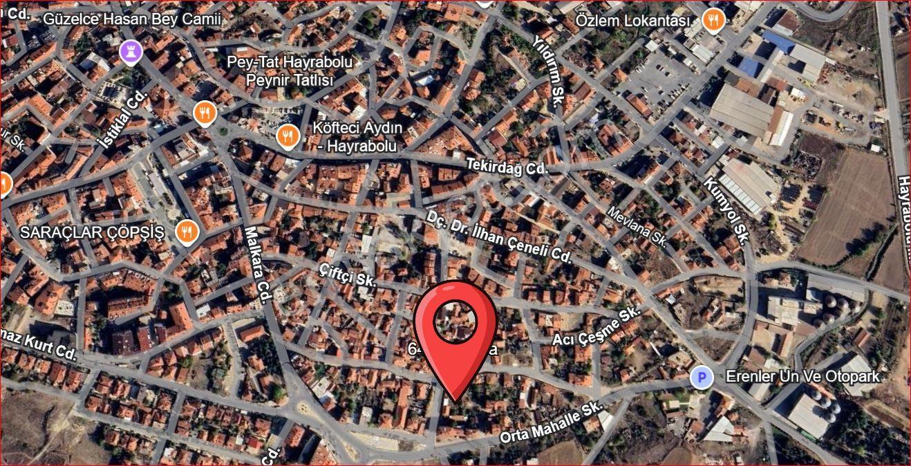 Hayrabolu Merkezde Toplam 642m2 Satılık Arsa - Görsel 16