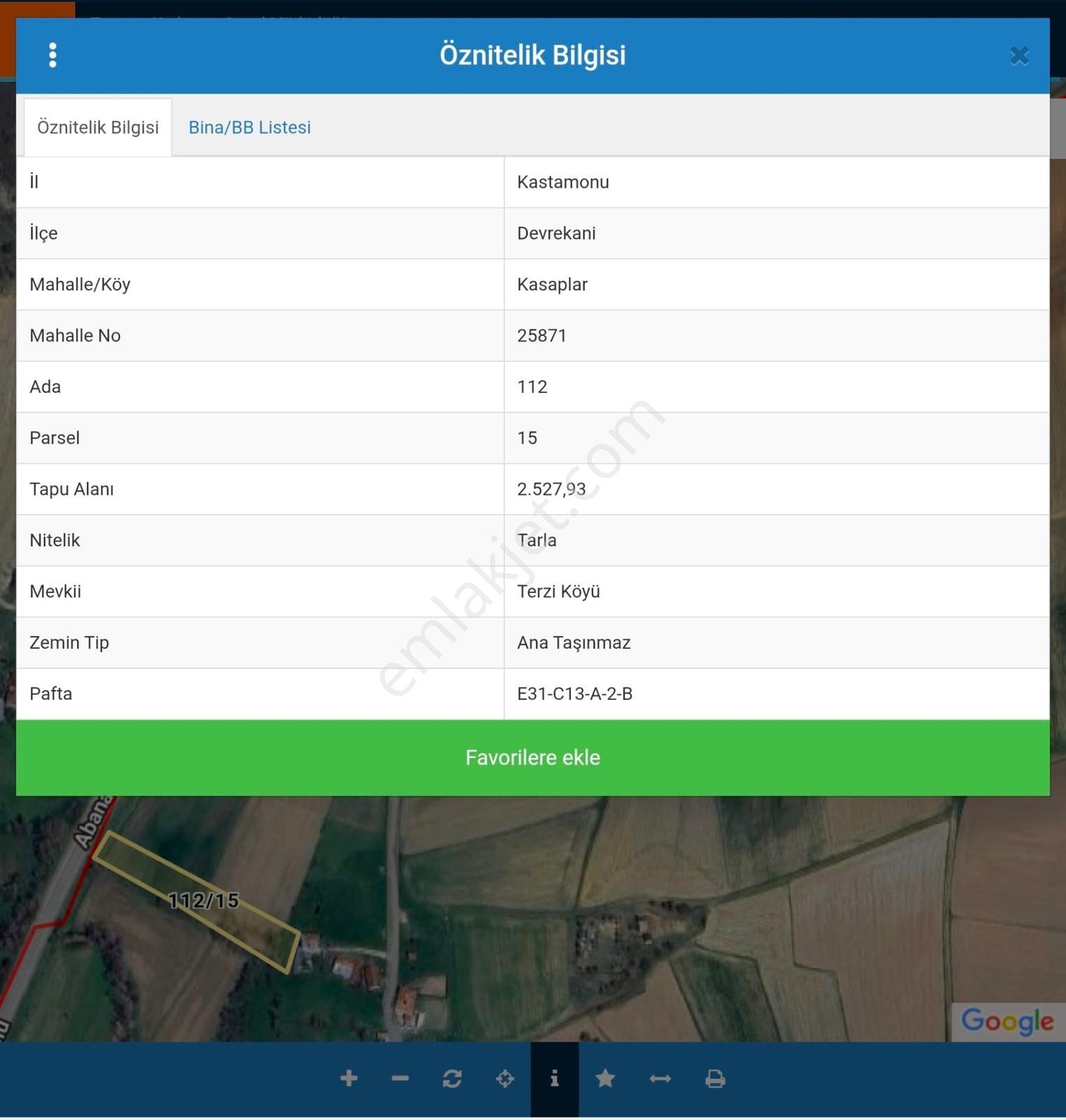 █kasaplar'da - Ana Asfalta Cepheli - 3 Villalık - 2.528 M² Arsa█ - Görsel 6