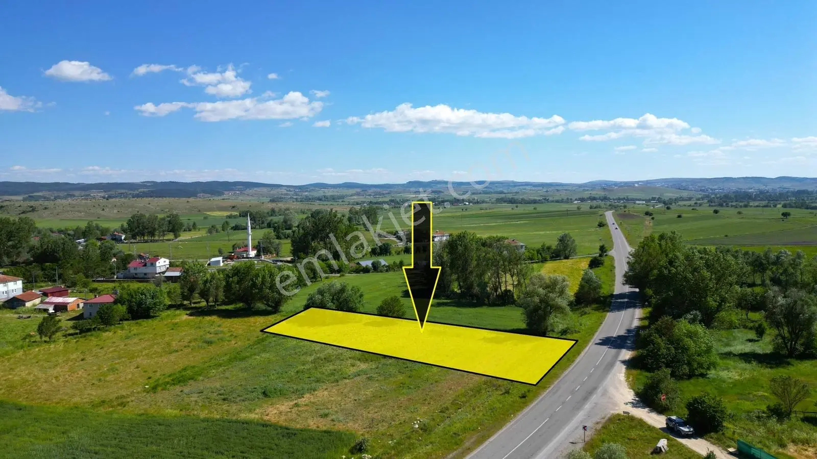 █kasaplar'da - Ana Asfalta Cepheli - 3 Villalık - 2.528 M² Arsa█