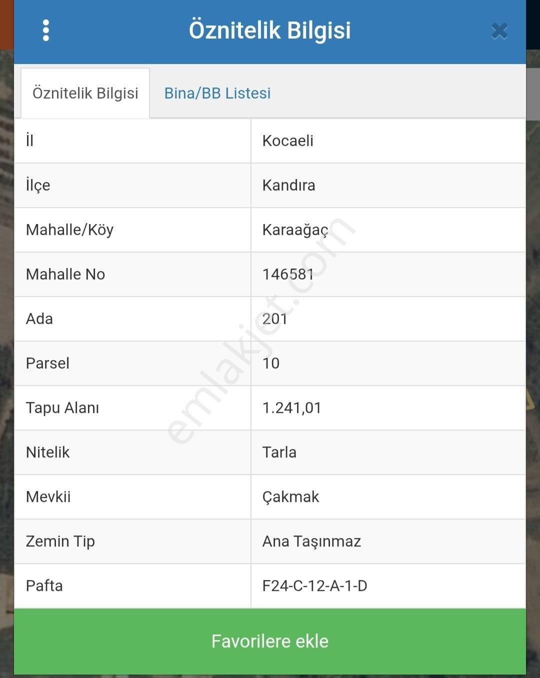 Kandıra Karaağaçta Yerleşim Yerinde,1,241 M2 Arsa - Görsel 11