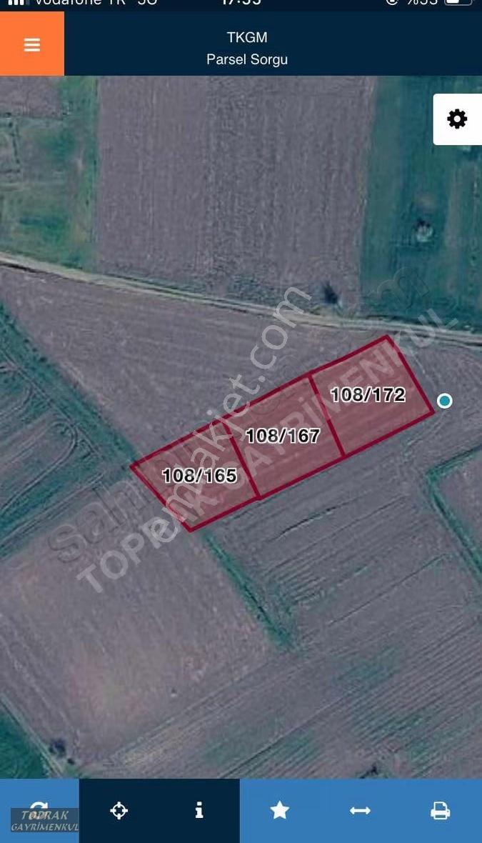 Çanta Bağlararası Mevkisinde Resmi Yolu Olan 3 Ayrı Tapu Plan - Görsel 4