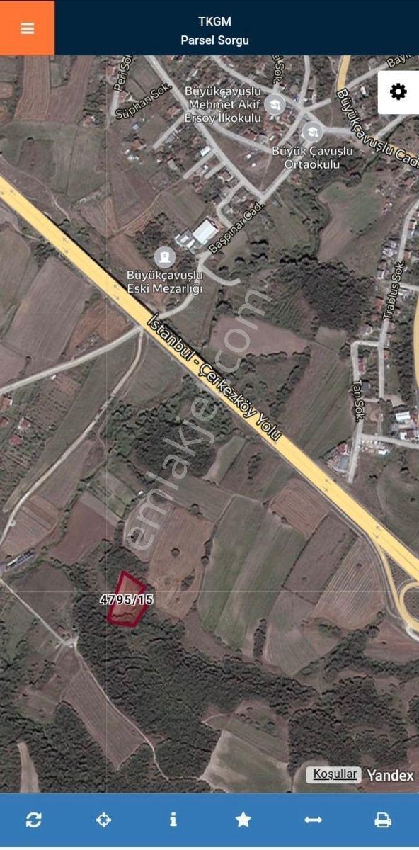 Silivri Büyükçavuşlu 273m2 Özel Parsel Yatırım Fırsatı - Görsel 2