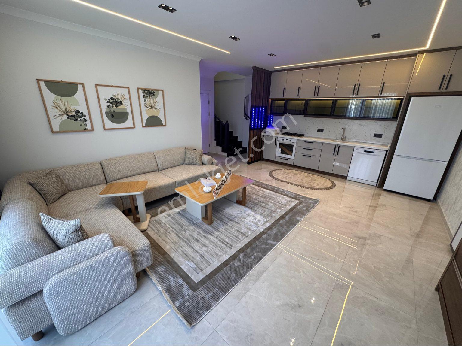 Didim Hisar Mahallesinde Full Eşyalı Alt Katta Odalı Satılık Lüks Villa - Görsel 13
