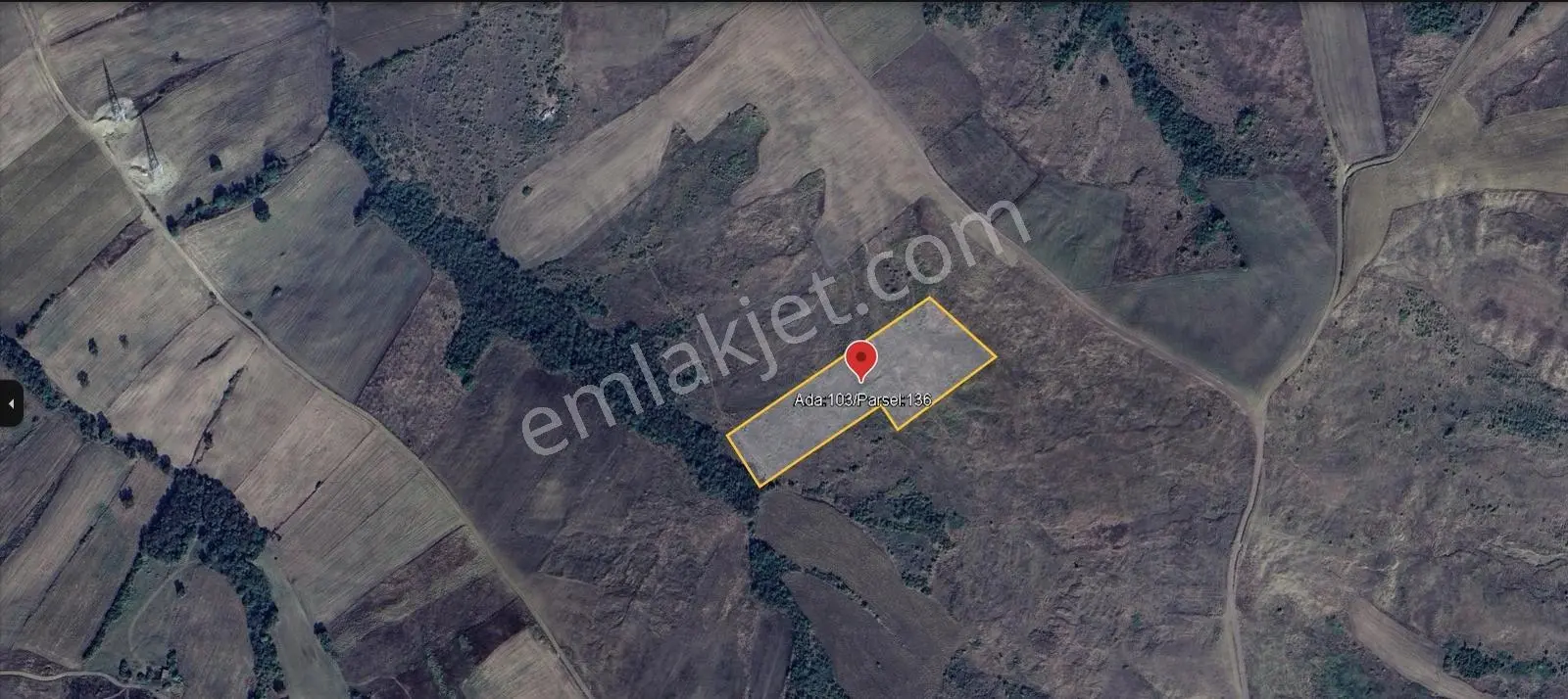 Çukurköy 13.408 M2 Yatırımlık Tarla