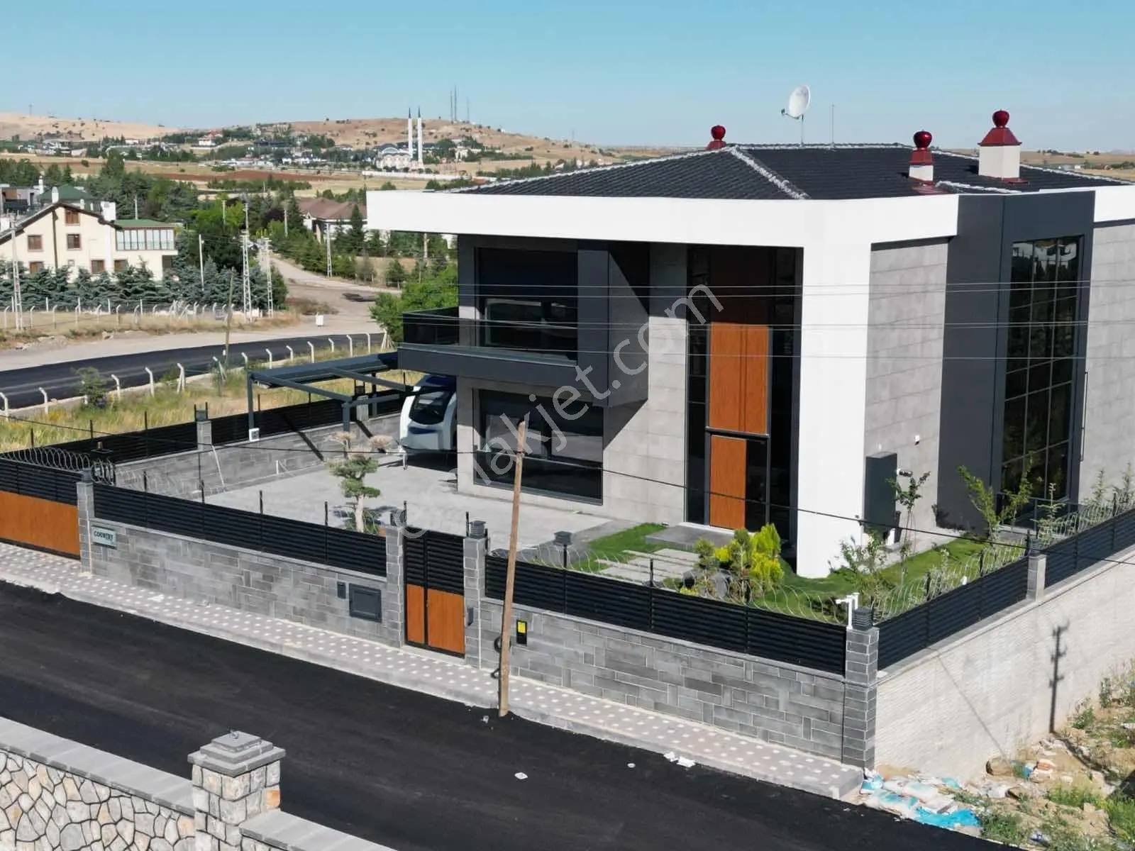 İncek'te Süper Lüks Satılık Malikane - Görsel 5