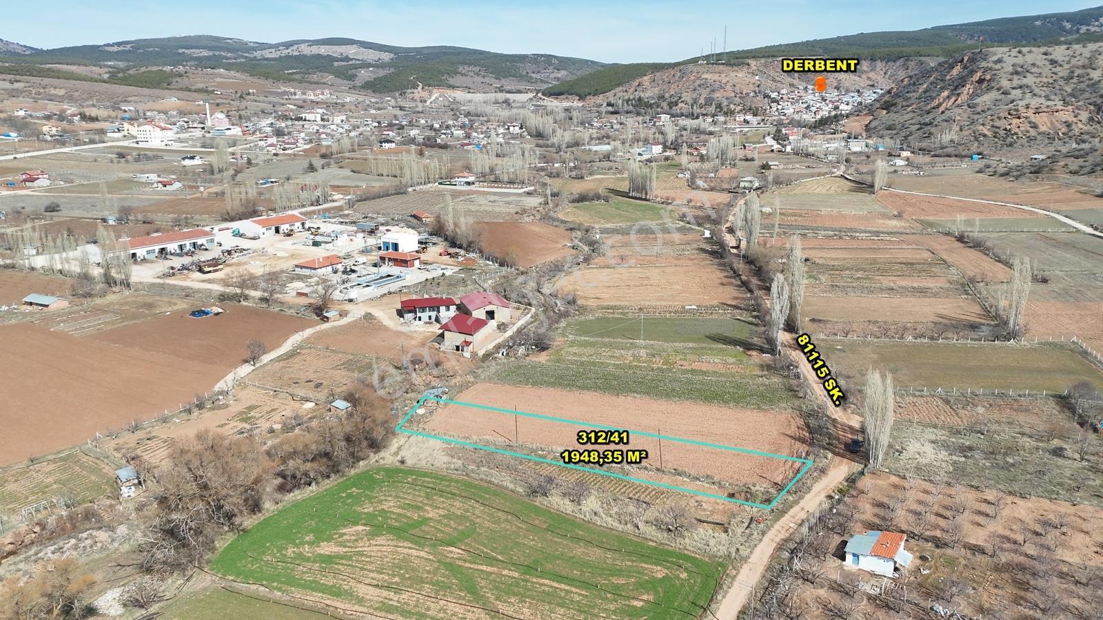 Mustafa Kara'dan Derbent Merkzde Elk Su Hazır Yola Cephe Parsel - Görsel 3