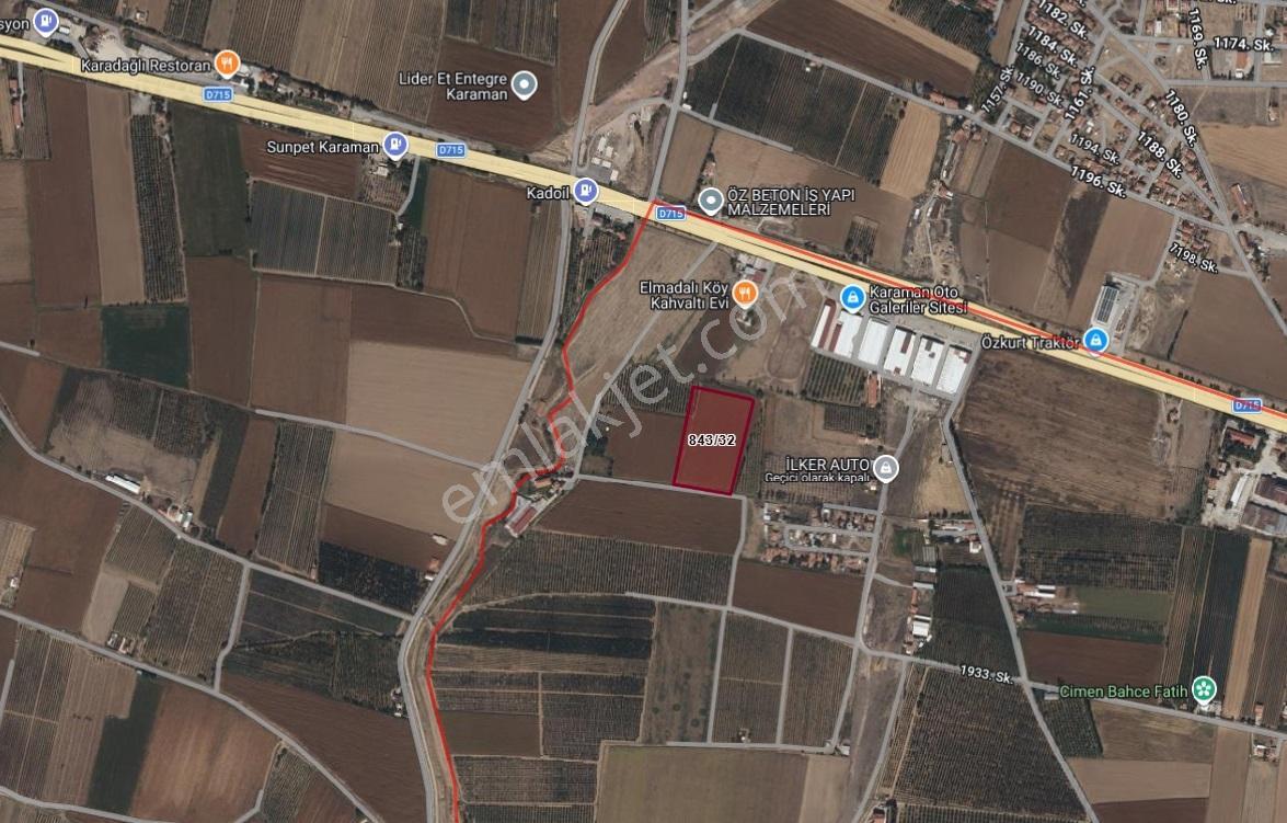 Mustafa Kara'dan Karaman Merkez 17920 M2 Satılık Müstakil Parsel - Görsel 9