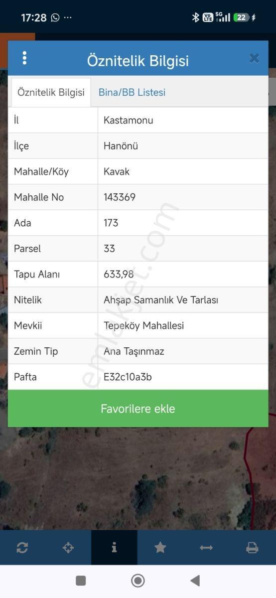 Kastamonu Hanönü Kavak Köyü Tepe Mh.köyiçi Ve Yakınında Tarlalar - Görsel 16