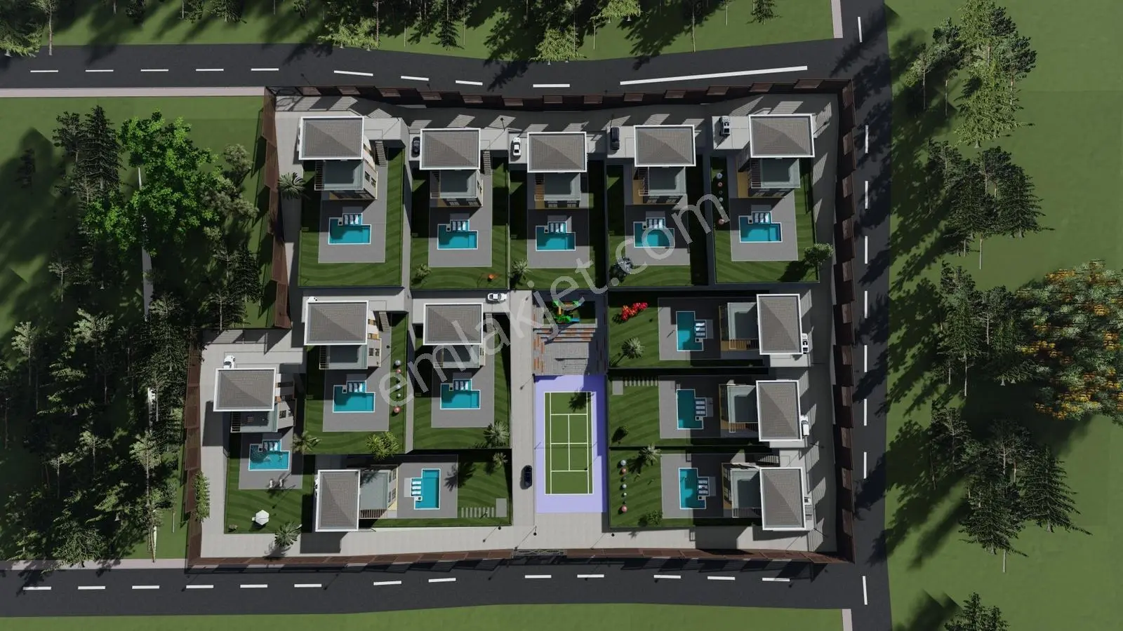 Vefa Group İnşaat'tan Durusu Park İçerisinde Müstakil Villa - Görsel 5