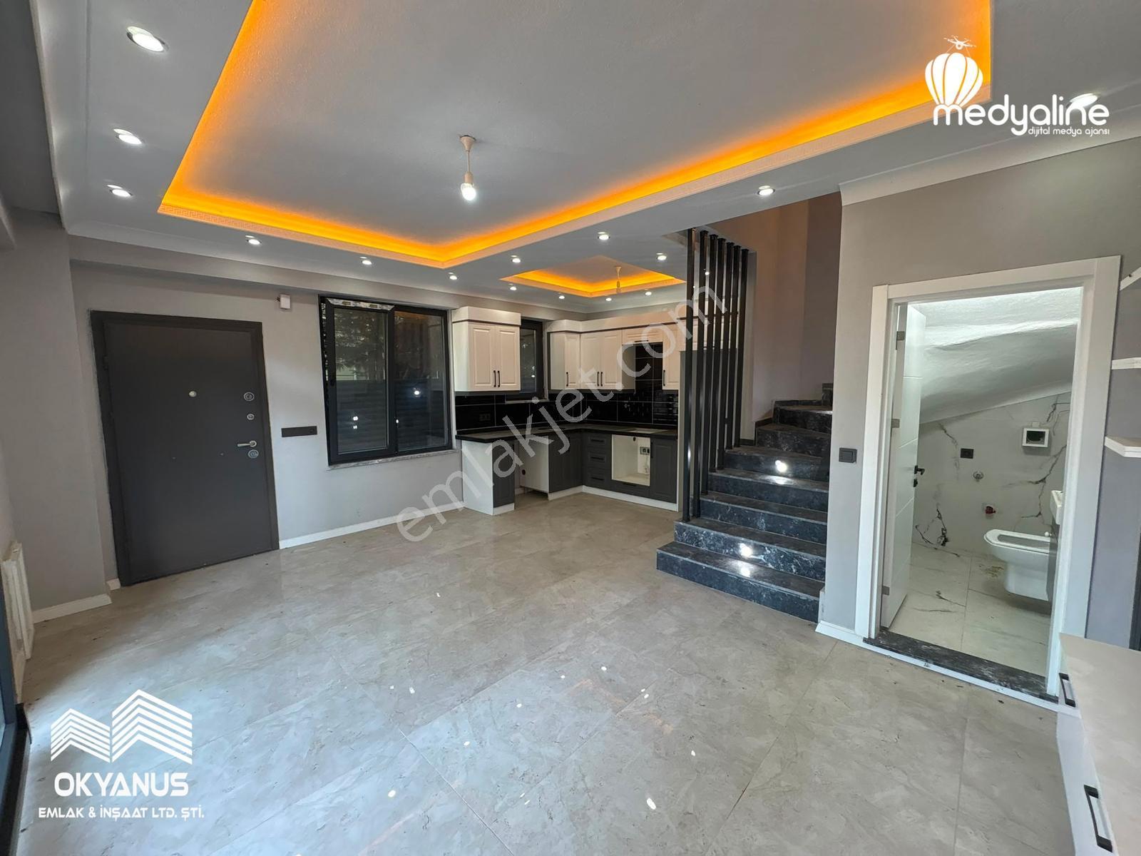 Kocaali Yalı Mah'de Taş Kaplama 3+1 Müstakil Havuzlu Villa - Görsel 16