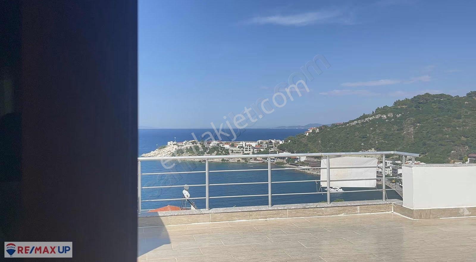 Karaburunda İskeleye Hakim Panoramik Deniz Manzaralı Villa - Görsel 25