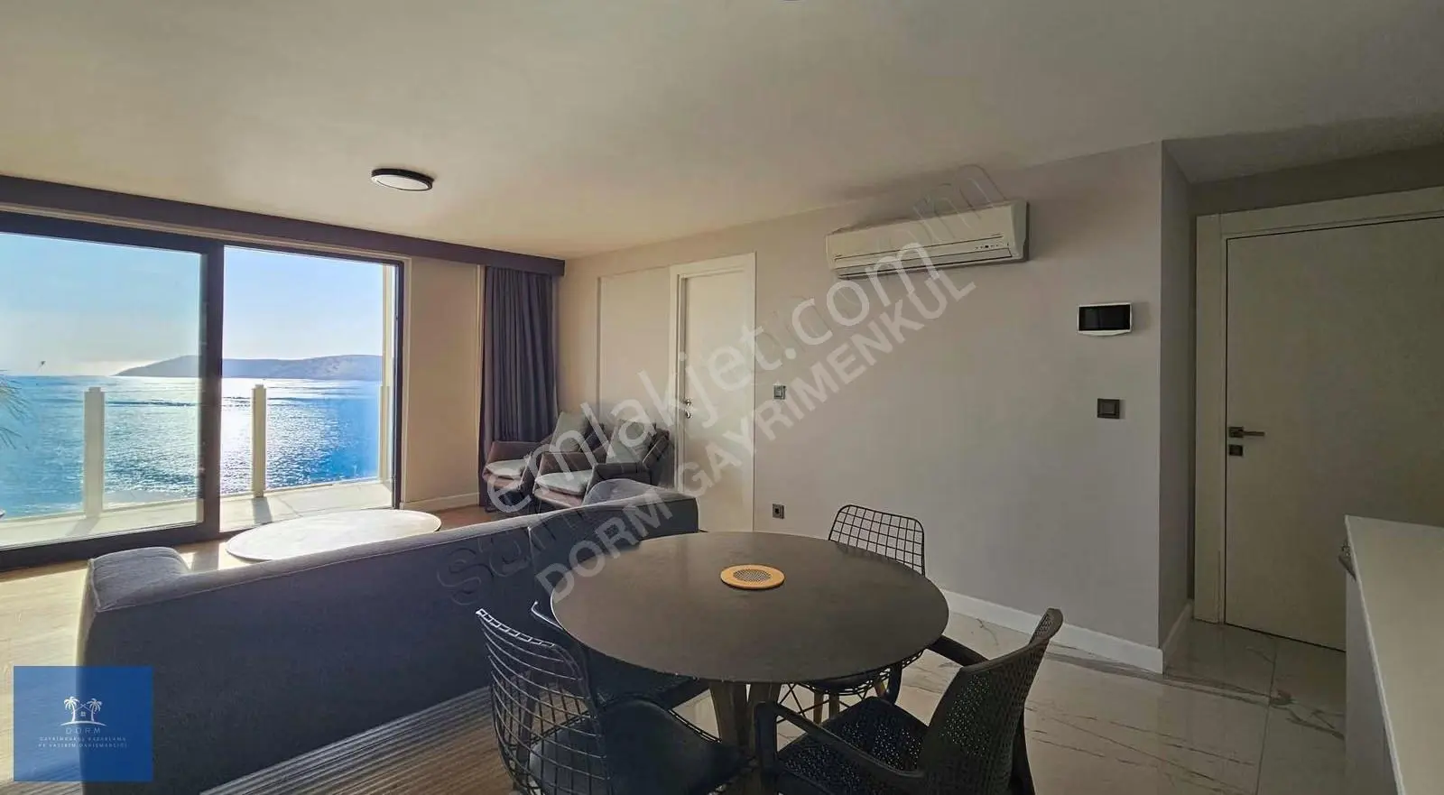 Bodrum Koyunbaba'da Prestijli Sitede Plajlı Satılık 1+1 Daire - Görsel 3