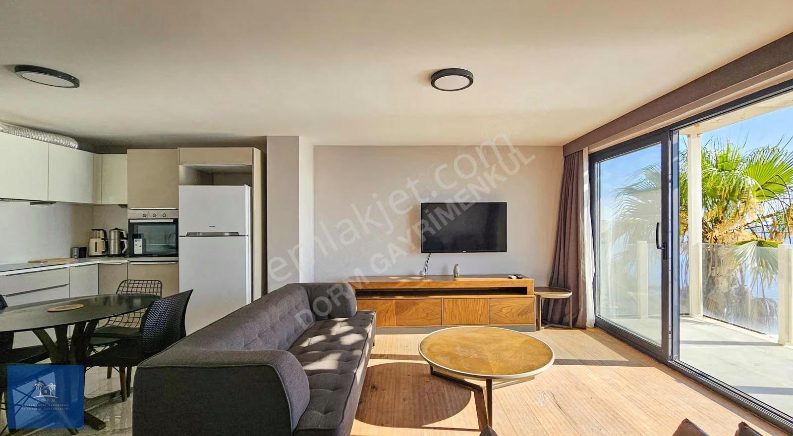 Bodrum Koyunbaba'da Prestijli Sitede Plajlı Satılık 1+1 Daire - Görsel 18