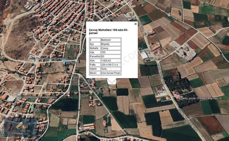 Bigadiç Çavuş Mah.imar Planı Sınırında Satılık 1820 M2 Arazi - Görsel 2