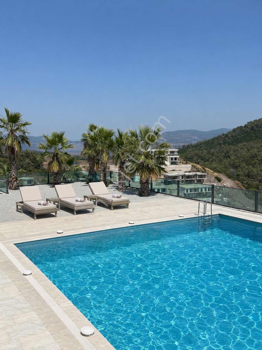 Bodrum Boğaziçi Adabükü 2+1 Plajlı Geniş Bahçeli Satılık Daire - Görsel 12