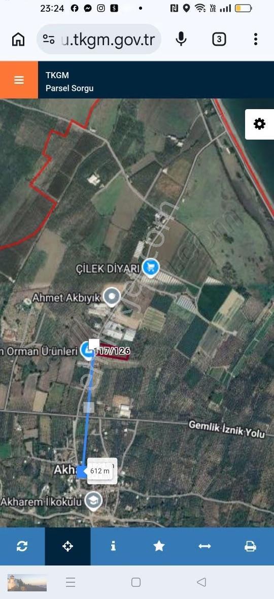 Alpaslan Emlaktan 7698m2 Asvalt Cephe Değerli Arazi