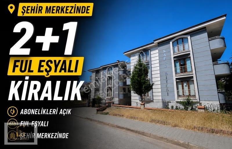 Şehir Merkezinde Abonelikleri Açık 2+1 Ful Eşyalı Kiralık