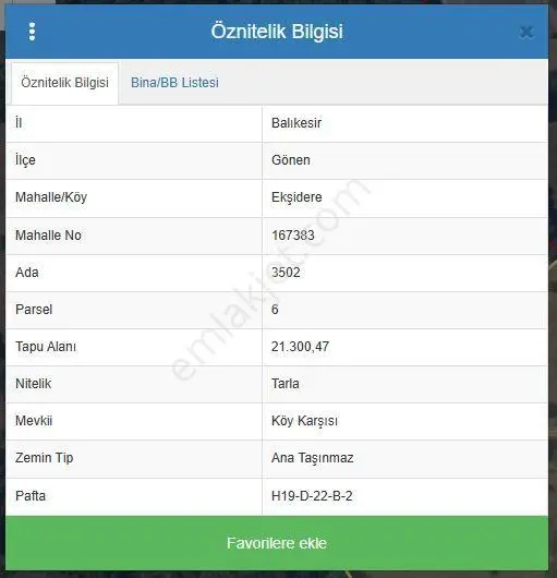 Balıkesir Gönen Ekşidere Fırsat Tarla 21 Dönüm Çiftlik Yapılabilir - Görsel 3
